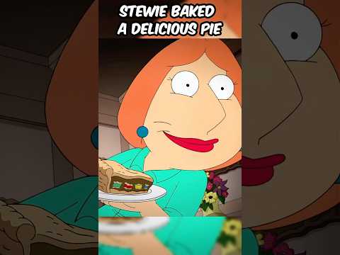 Stewie baked a delicious pie #shorts #familyguy