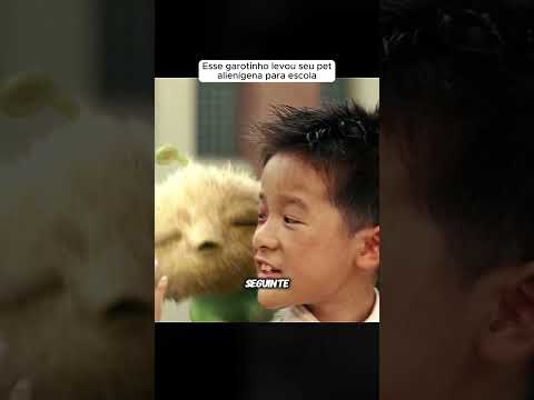 Esse garotinho levou um alienígena para escola #melhoresfilmes #filmesnovos #filmes #shorts