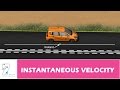 Instantaneous Velocity Concepts