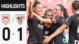 Highlights | Logroño United 0-1 Athletic Club | Liga F 2026/27 J2