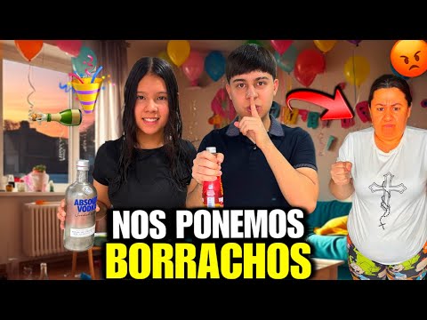 MI HERMANA Y YO NOS EMBORRACHAMOS 🍾 BROMA PESADA A MIS PAPÁS