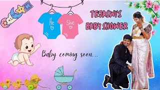 Tejaswi Seemantham #trending #babyshower #viralvideo #family #shortvideo #shorts #short #tarunteju