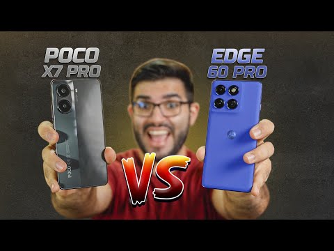 EITA! Edge 60 Pro ta MELHOR que Poco X7 PRO? Qual comprar? COMPARATIVO!