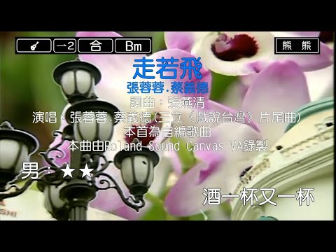 走若飛-張蓉蓉&蔡義德(Karaoke伴奏)