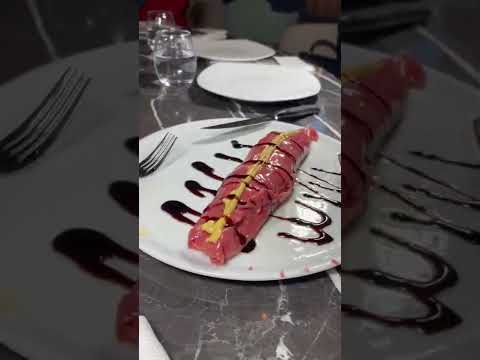 #SALTBAE Beef Carpaccio in Las Vegas