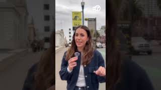 What did people visiting SF during the Super Bowl think of the city?