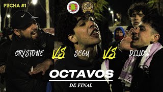 CRYSTONE VS SEGU VS DILLOW 8vos || GLOBO X BROKEN || FECHA #1