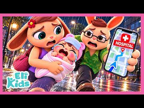 Baby Needs Hospital! (Fever At Night) | Eli Kids Songs & Nursery Rhymes