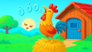 GÀ GÁY LE TE 🍓 BÉ MINH VY 🍓 Ca Nhạc Thiếu Nhi Mầm Chồi Lá Vui Nhộn Sôi Động