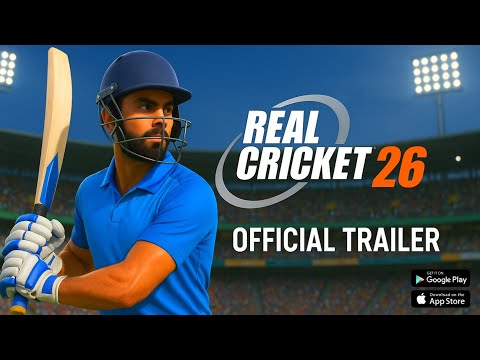 🎉 Real Cricket 26 Official Trailer 🔥 Real Cricket 26 Release date & features