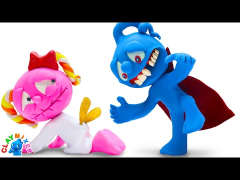 Butt's Up Pinky?!? Blue Woke Up A Vampire - Cartoon Animation