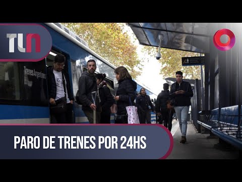 #TelenueveCentral | Paro de trenes por 24hs