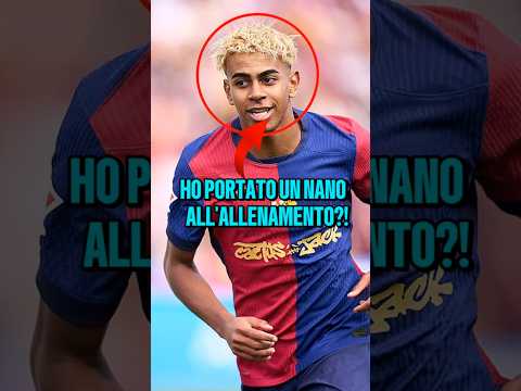 Yamal ha portato un ospite all'allenamento?!😳🔥