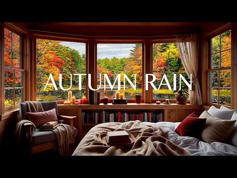 Autumn Rain Sounds for Sleeping & Studying | Soothing Nature Sounds (3 Hours)