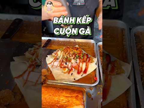 BÁNH KẾP CUỘN GÀ