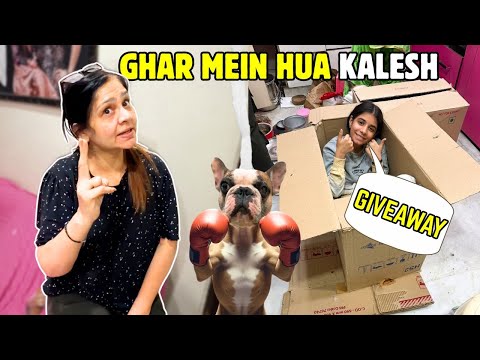 Ghar Mein Hua Kalesh Kitchen Tut Gya || GUNEET Ka Giveaway 😂