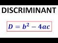 Understanding the Discriminant in Quadratics