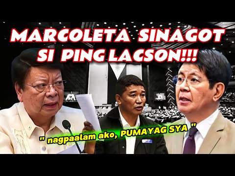 SUMAGOT Si SEN. MARC0LETA Sa PAHAYAG Ni SEN. LACS0N UKOL Sa SURPRISE WITNESS Na Si ORLY GUTEZA!