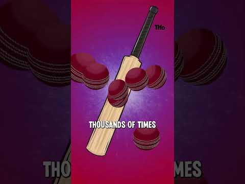 Why do cricket bats have to be knocked in?