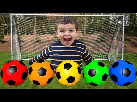 kids play with Soccer Ball  for Kid Children