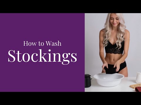 How to Wash Stockings | Step-by-Step Tutorial