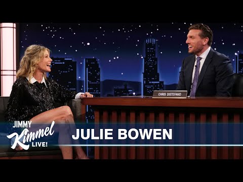 Julie Bowen on Making Happy Gilmore 2, Parenting Teenage Boys & She Guesses if Pedestrians are High