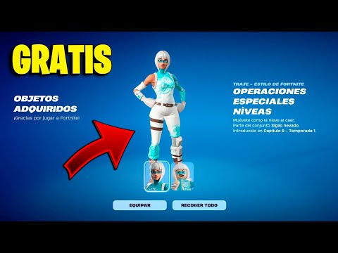 ✅COMO CONSEGUIR *SKIN OPERACIONES ESPECIALES NIVEAS* GRATIS EN FORTNITE / CAPITULO 6 TEMPORADA 1