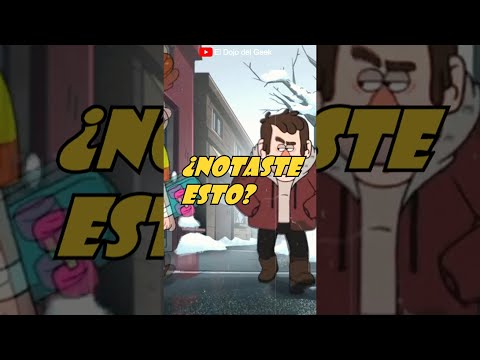 Notaste Esto en Gravity Falls...? #shorts
