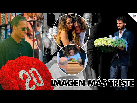 La imagen más triste que dejó el funeral de Diogo Jota y su hermano. Su esposa no se pudo contener.