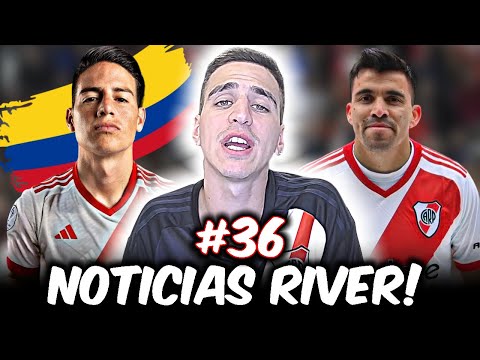 NOTICIAS RIVER PLATE #36 | VIENE JAMES RODRIGUEZ? LA LISTA DE PRESCINDIBLES Y EL 11 PARA LA COPA!