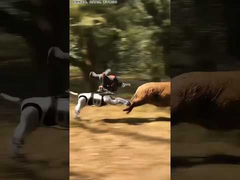 Video of a wild animal and robot running competition#trending #robotanimals#ytshorts #vairalvideo