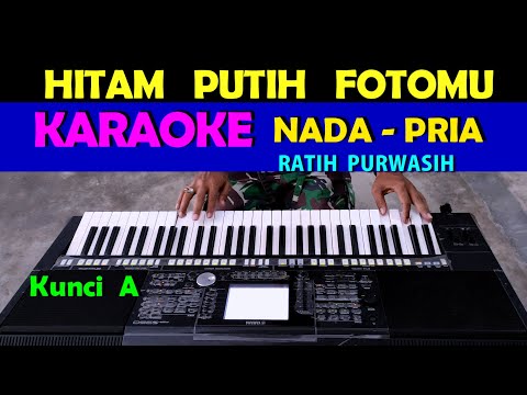 Hitam Putih Fotomu – KARAOKE Nada Pria | Ratih Purwasih