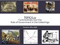Laissez-Faire Economics and Labor Strikes