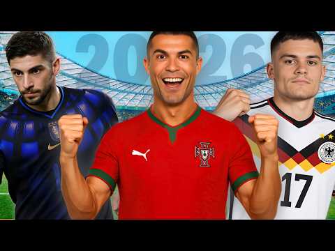 NUEVAS CAMISETAS del MUNDIAL 2026 🏆 Portugal, Argentina, Mexico y más