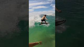 Follow shot in the craziest Mexican waves!