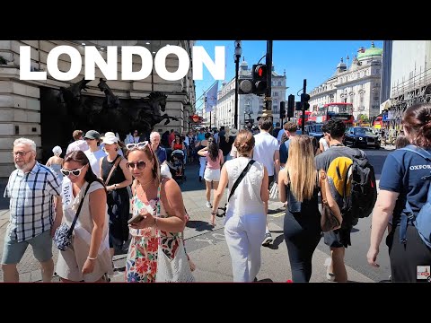 What Central London Looks Like in Summer 2025 ☀️🇬🇧 | LONDON SUMMER WALK 4K