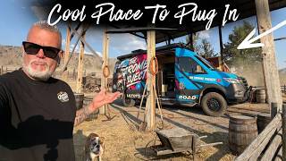 Asking an Old Ranch To Plug In!!! Van Camping