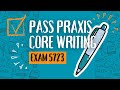 Praxis Core Writing Exam Overview