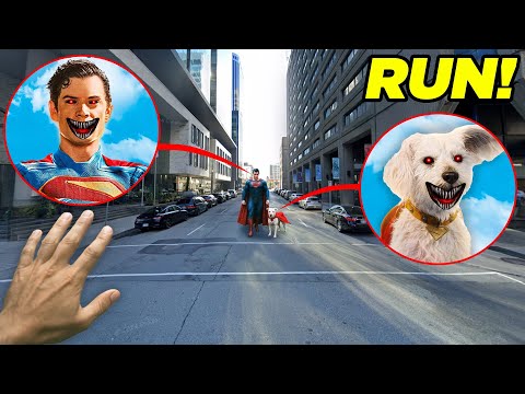 IF YOU SEE SUPERMAN IN YOUR CITY, RUN!! (SUPERMAN IN REAL LIFE)