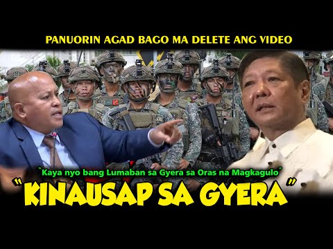 Sen. Dela Rosa Kinausap Army Generals Kung Handang Lumaban sa Gyera