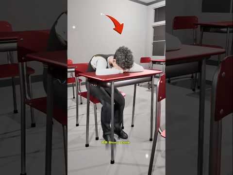 The Sleeping Student Everyone Judged | A Heart Touching School Story😭 #shorts