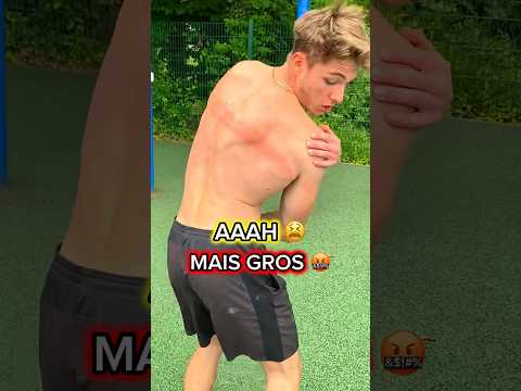 TU RATES = GROS FOUET ❌☠️ #parkour #streetworkout #shorts #gym