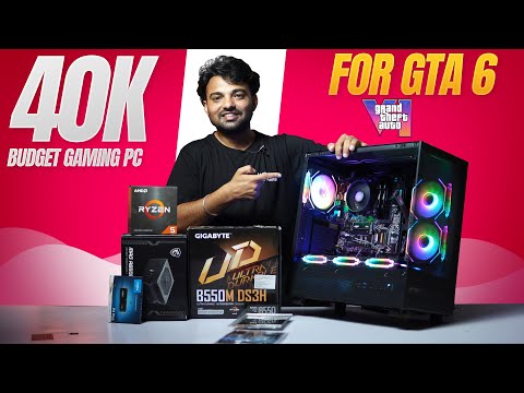 Rs 40000 Best Gaming PC Build In 2025| For GTA 6 ?