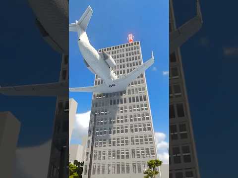 Realistic Plane vs Building