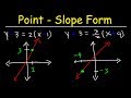 Graphing Linear Equations in Point Slope Form