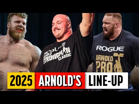 The 2025 Arnold Strongman Classic Athlete Line-Up