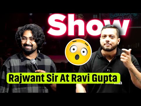 RAJWANT SIR AT RAVI GUPTA SHOW LIVE ‼️ | RAJWANT SIR COMEDY | कांड STORY।