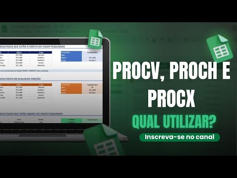 PROCV x PROCH x PROCX - Qual Utilizar?