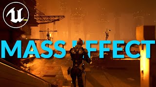 Mass Effect 3\'s Omega looks incredible in Unreal Engine 5 with Nanite & Lumen