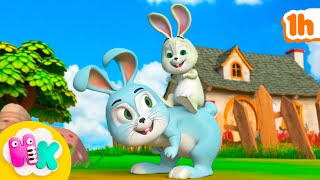 Canção do Coelhinho 🐰 Desenho de Coelho Infantil | HeyKids em Português